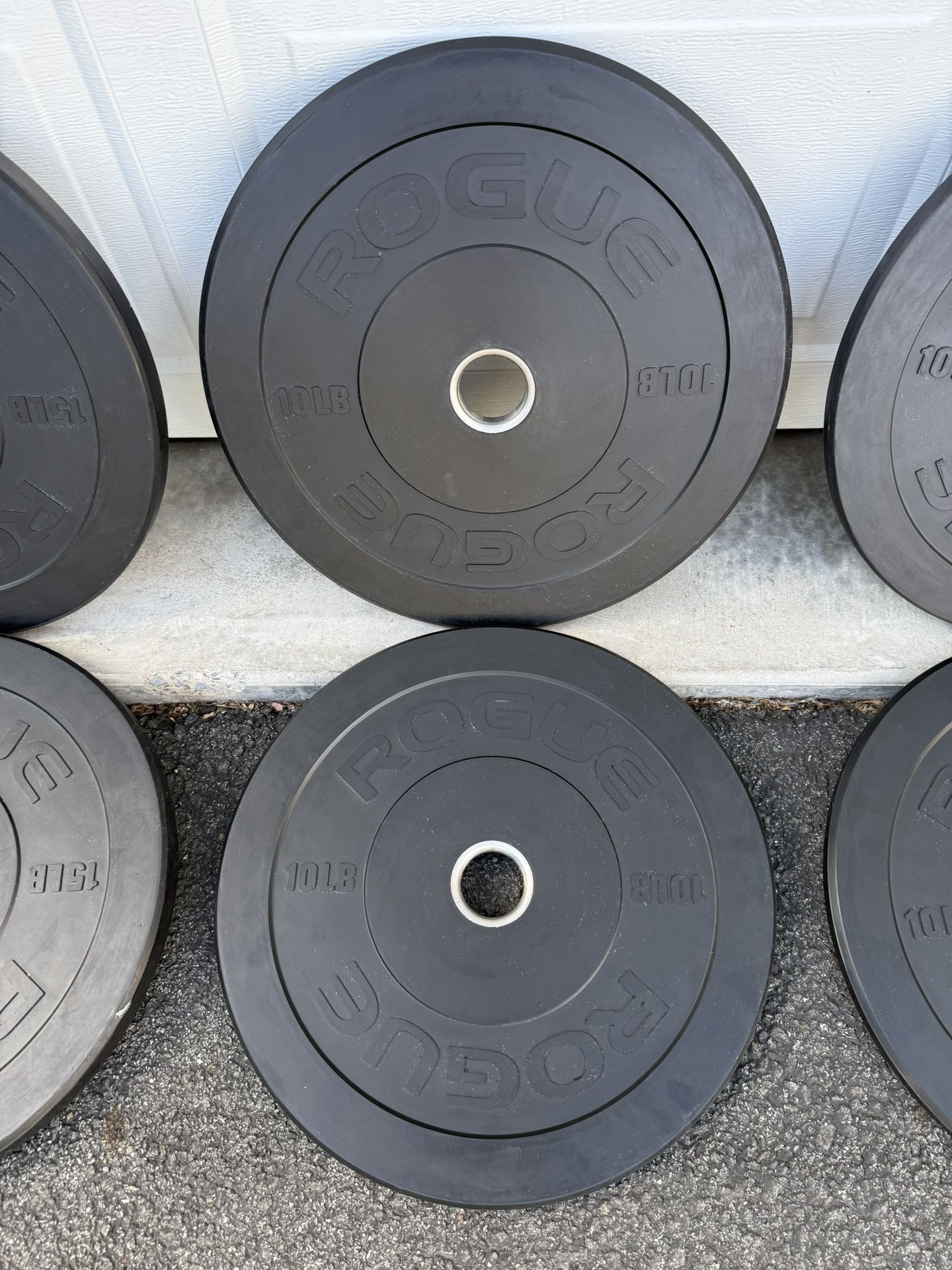 Rogue Fitness Olympic Bumper Plate Set - photo 5