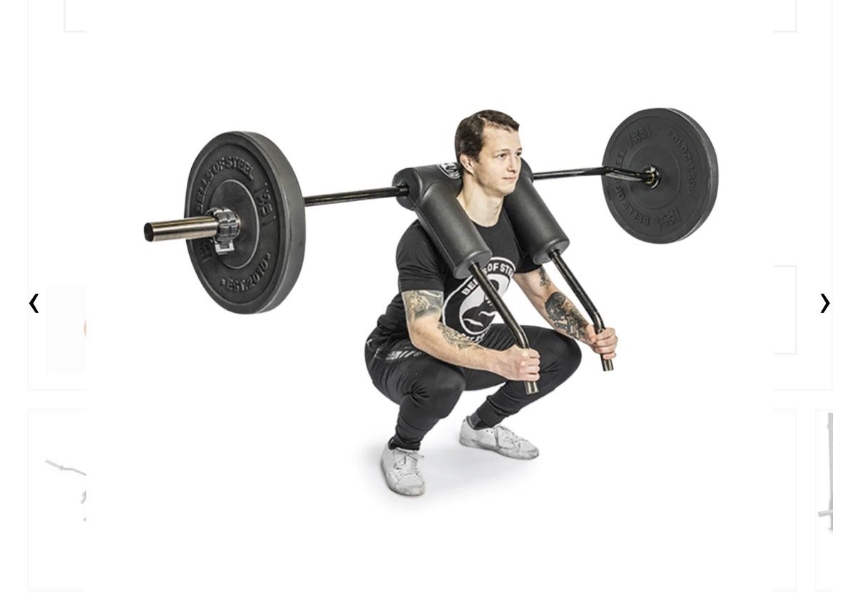 Bells Of Steel Safety Squat Bar SSB - photo 5