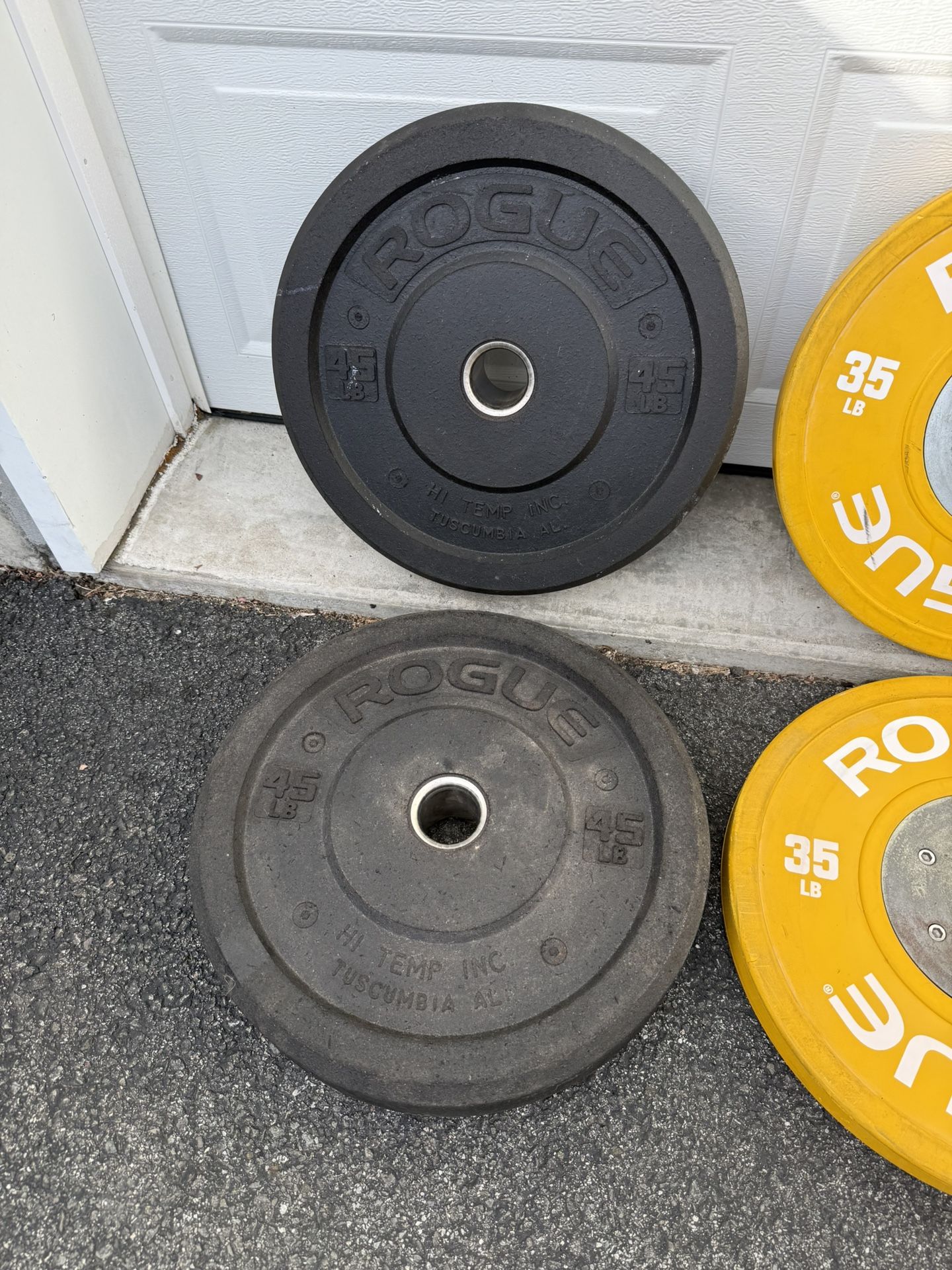 Rogue Fitness Olympic Bumper Plate Set - photo 2