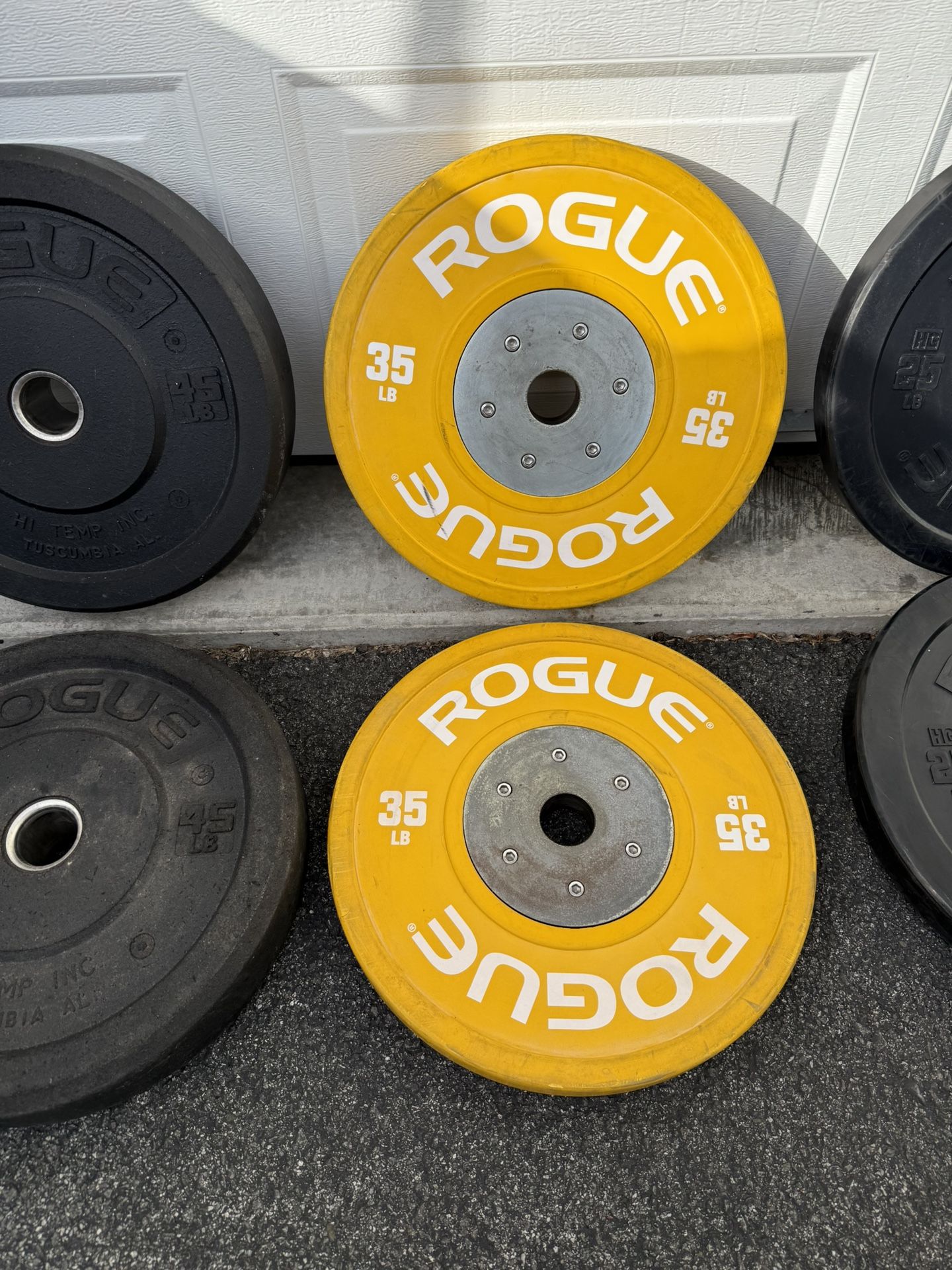 Rogue Fitness Olympic Bumper Plate Set - photo 3