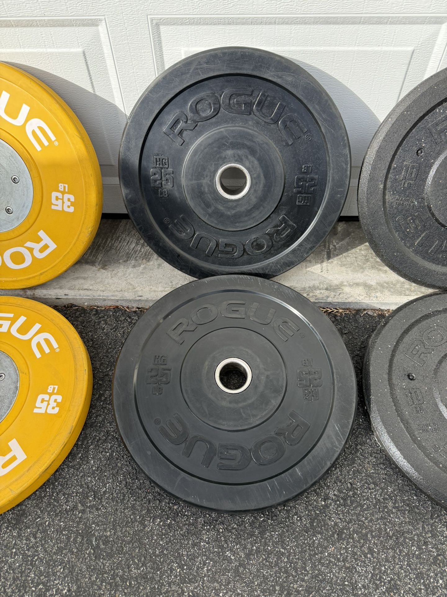 Rogue Fitness Olympic Bumper Plate Set - photo 4