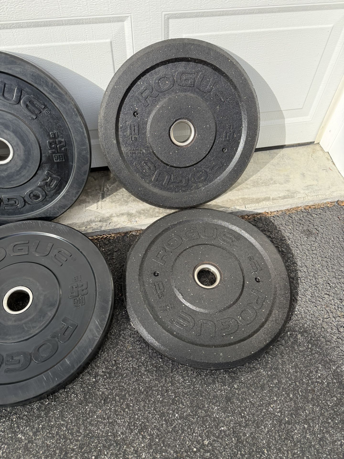 Rogue Fitness Olympic Bumper Plate Set - photo 5
