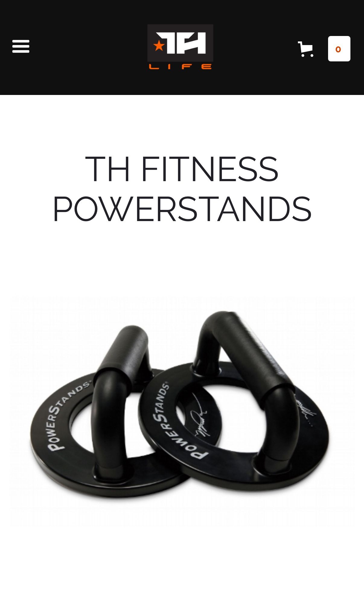 Tim Horton Fitness Powerstands Push Up Handles - photo 2