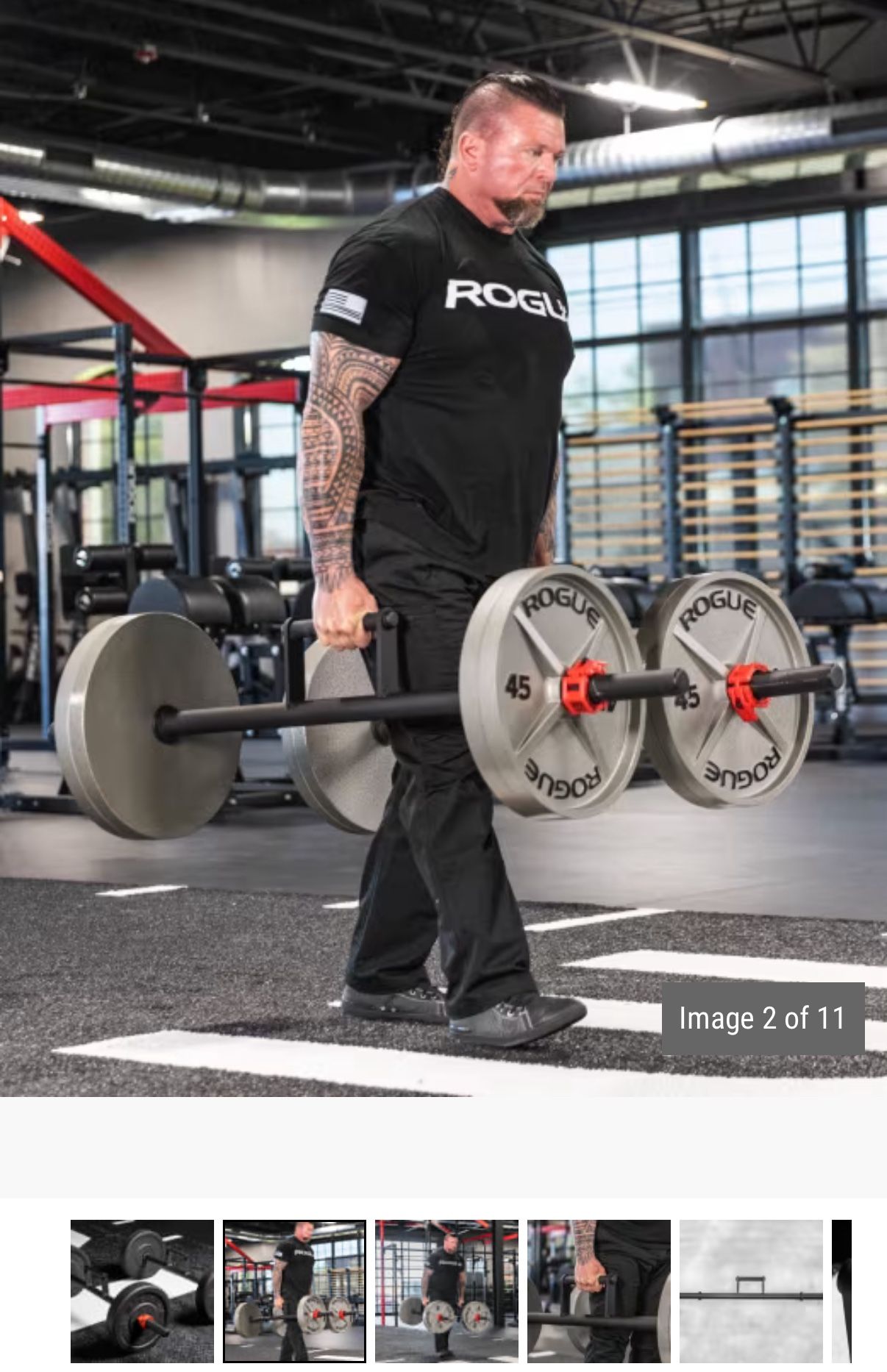 Rogue Fitness Strongman Farmers Walk Handles - photo 4