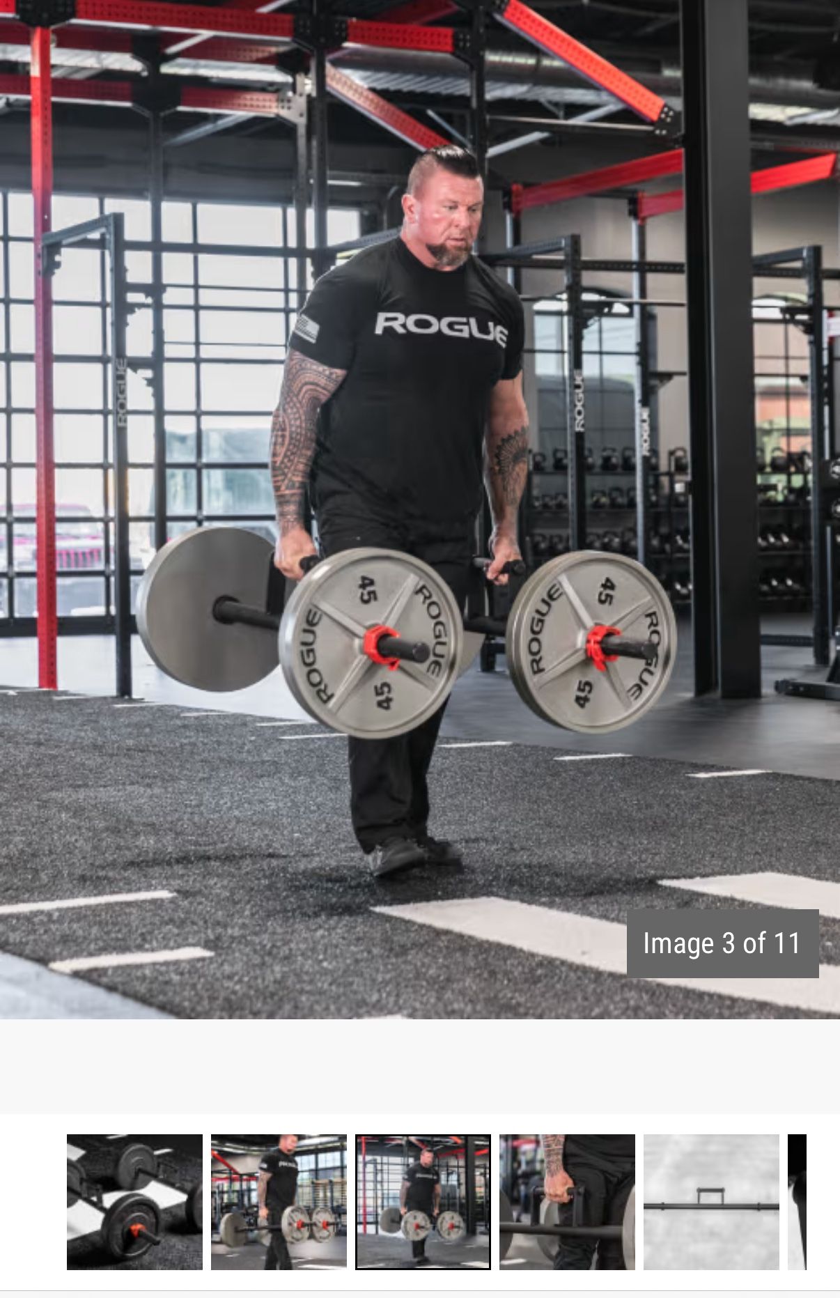 Rogue Fitness Strongman Farmers Walk Handles - photo 5