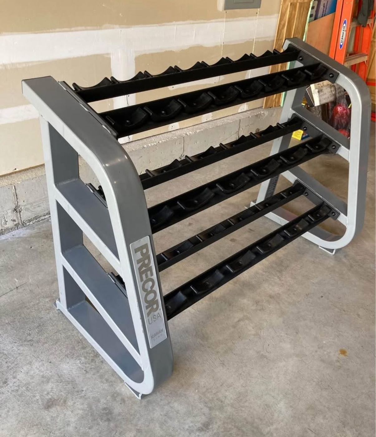 Ivanko Dumbbells & Precor Rack - Commercial Set - photo 2