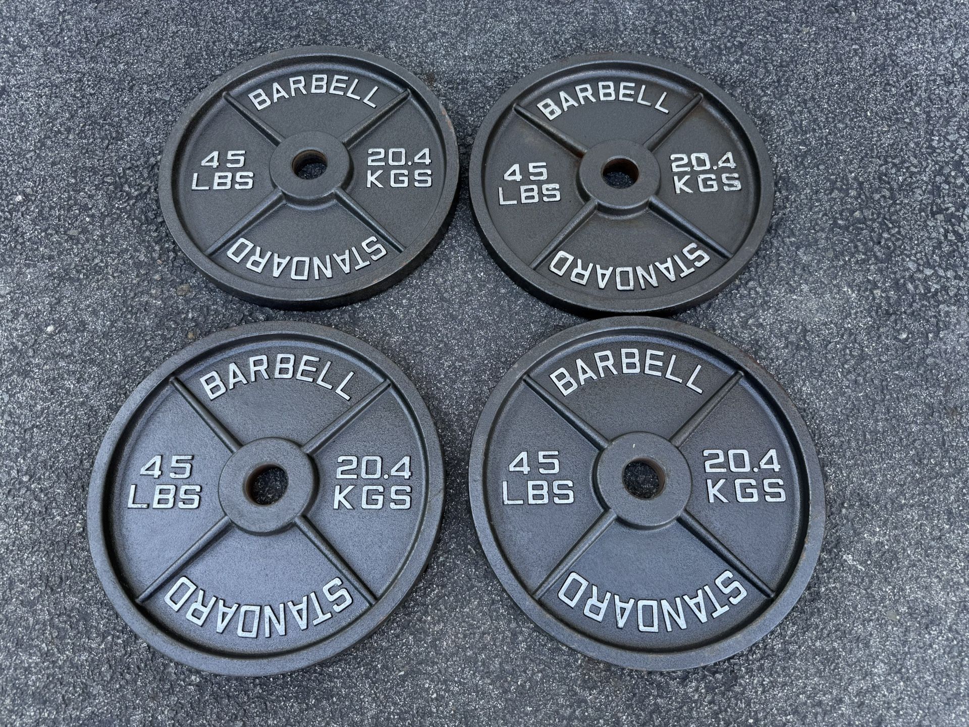 Rogue Fitness steel Olympic weight plates