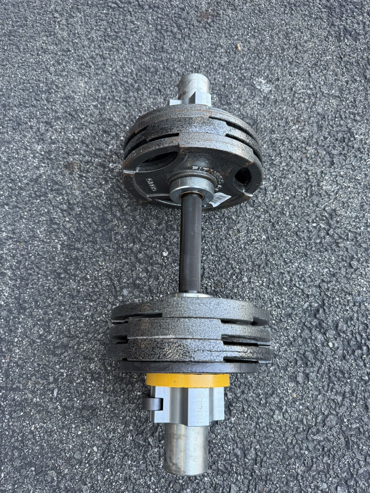 Rogue Fitness Dumbbell Handle & Collars & Weight Plates - photo 2