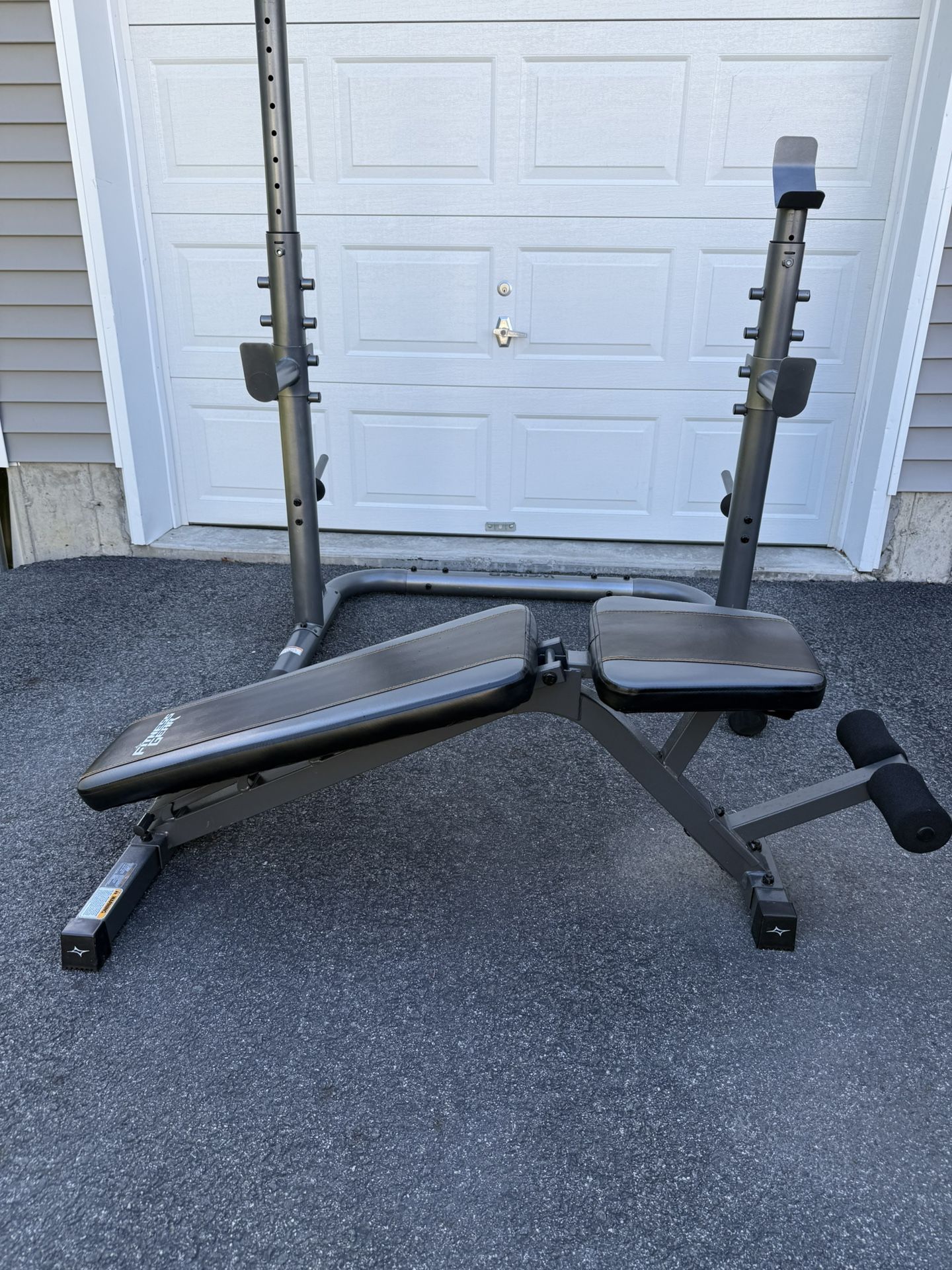 Adjustable Squat And Bench Press Rack With Adjustable Bench - photo 3