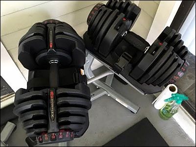 Bowflex Selecttech 1090 Adjustable Dumbbells