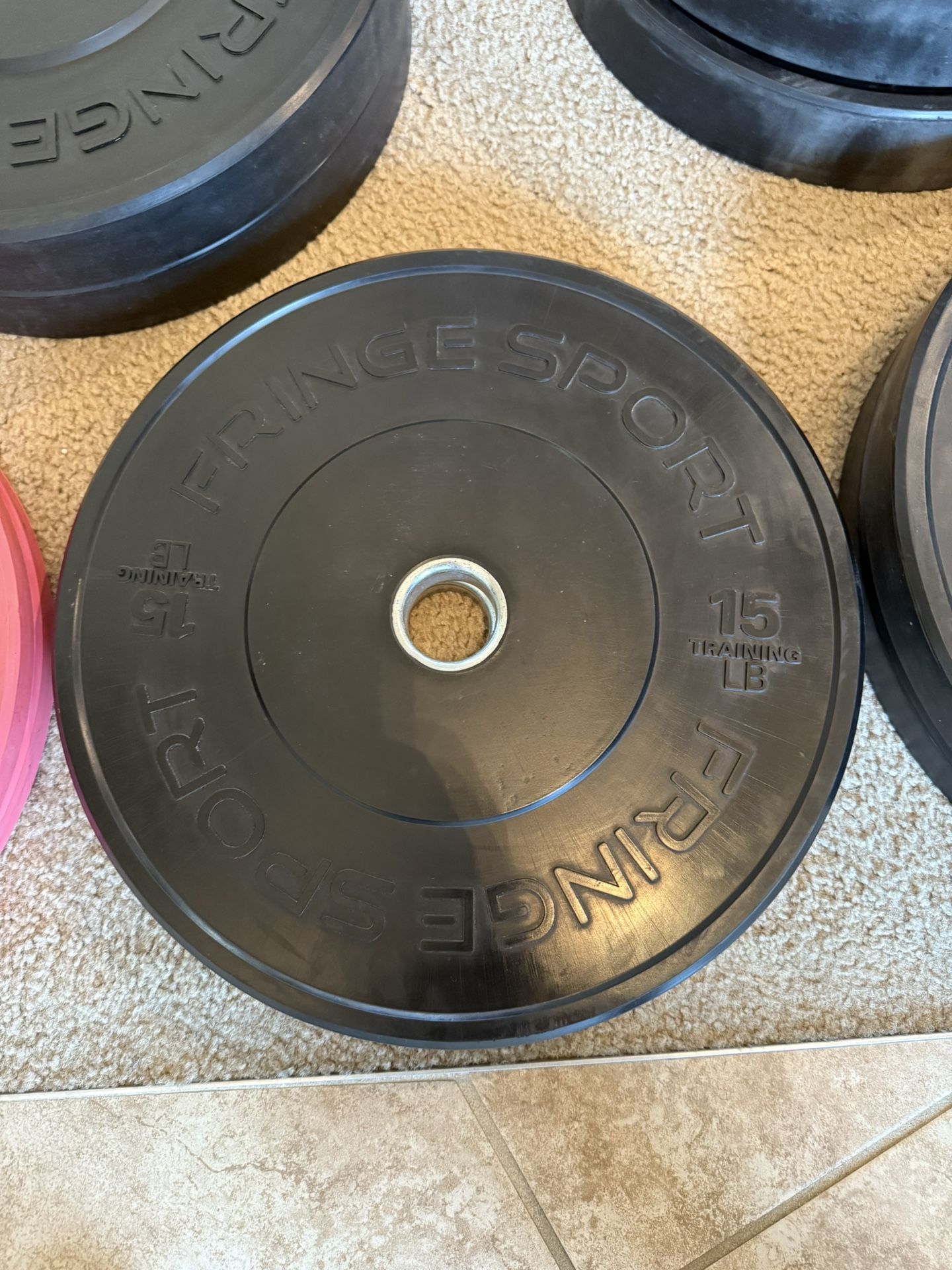 Fringe Sport Olympic Bumper Plates Set - photo 5