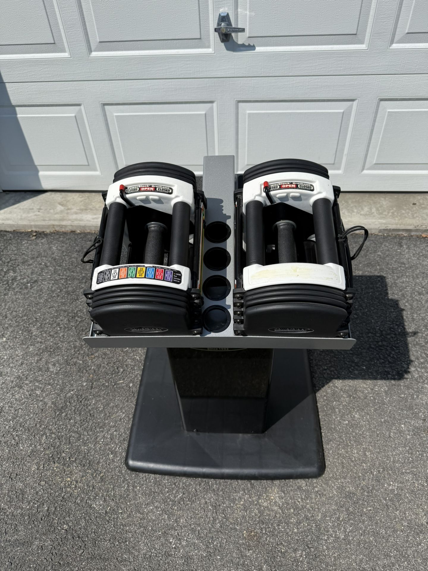 PowerBlock Urethane Adjustable Dumbbells WITH STAND - photo 2