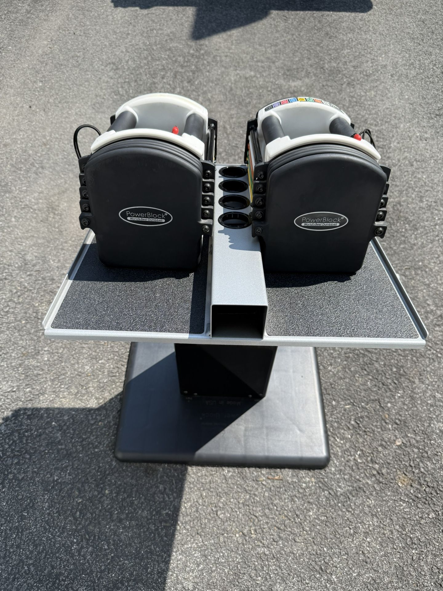 PowerBlock Urethane Adjustable Dumbbells WITH STAND - photo 3