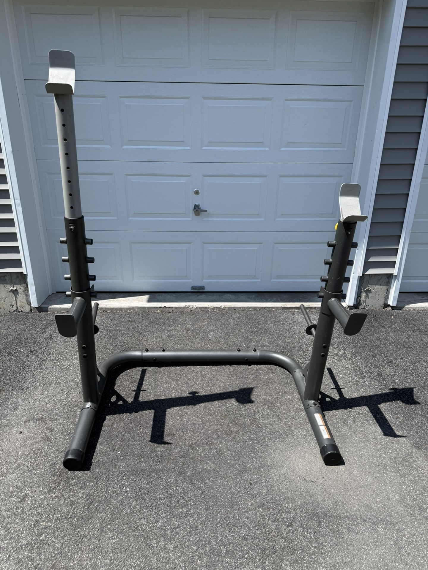 Adjustable Squat & Bench Press Rack WITH Spotter Arms - photo 2