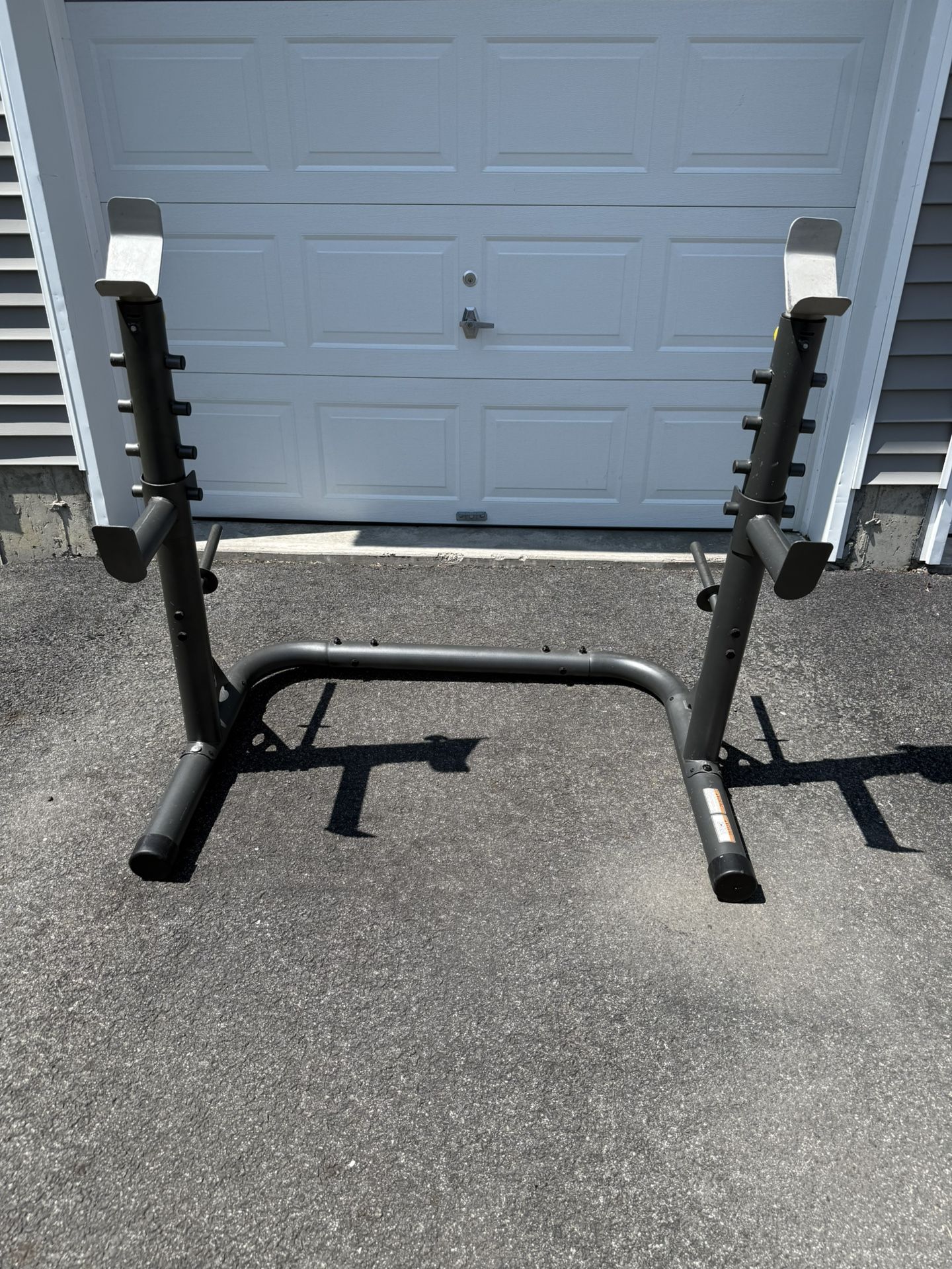 Adjustable Squat & Bench Press Rack WITH Spotter Arms - photo 3