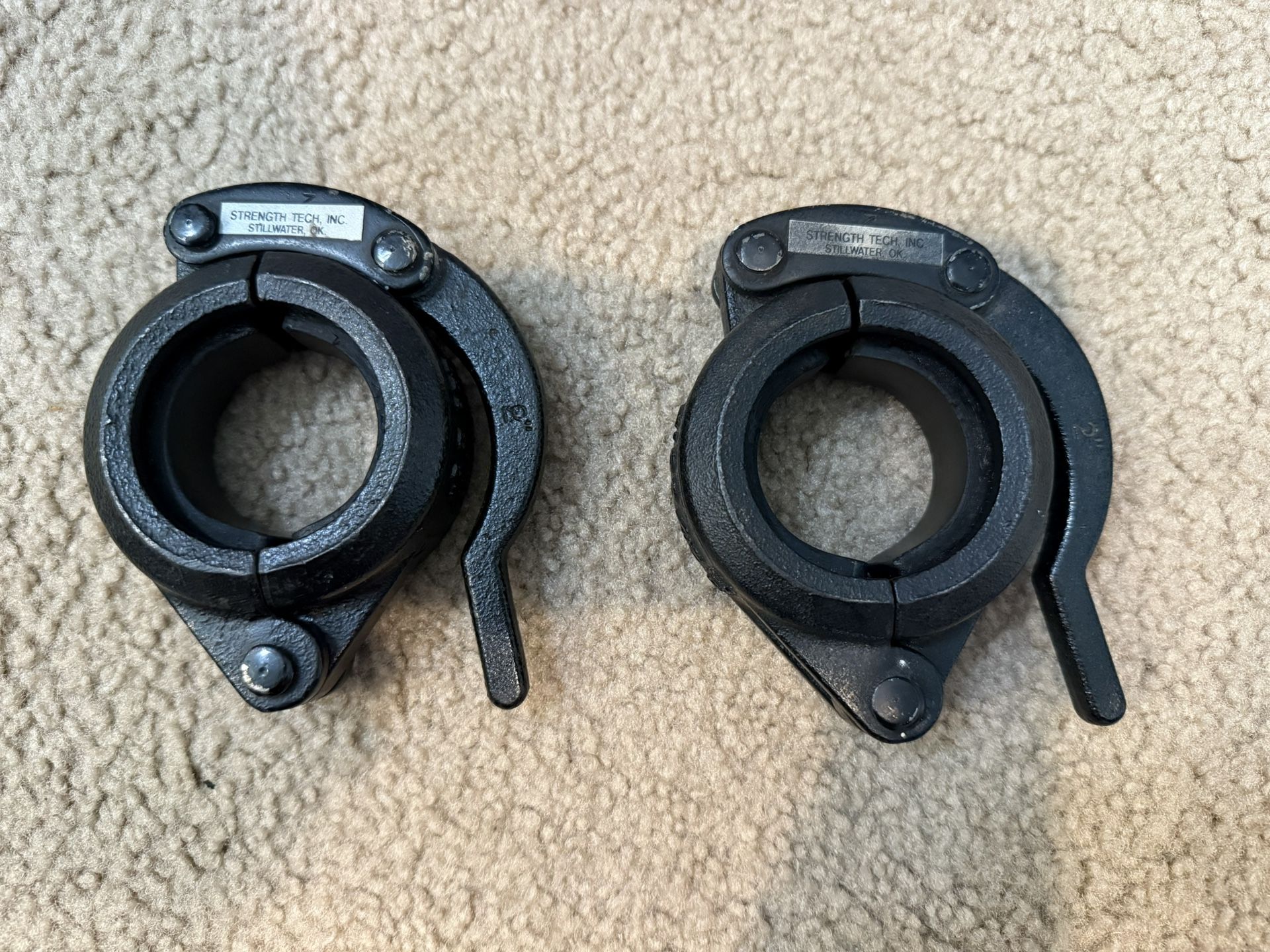 Strength Tech Olympic Barbell Locking Collars