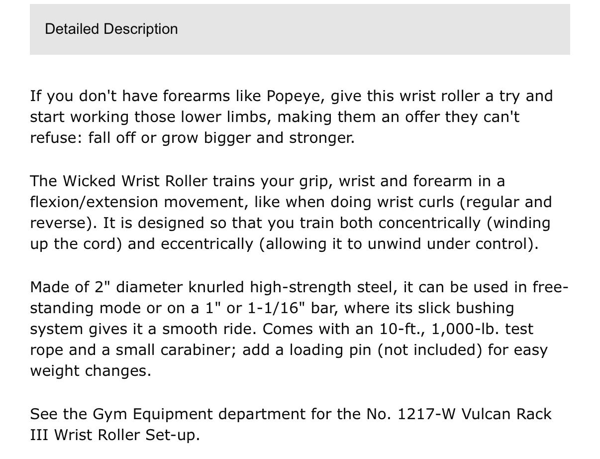 IronMind Wrist Roller Forearm & Grip Trainer - photo 3