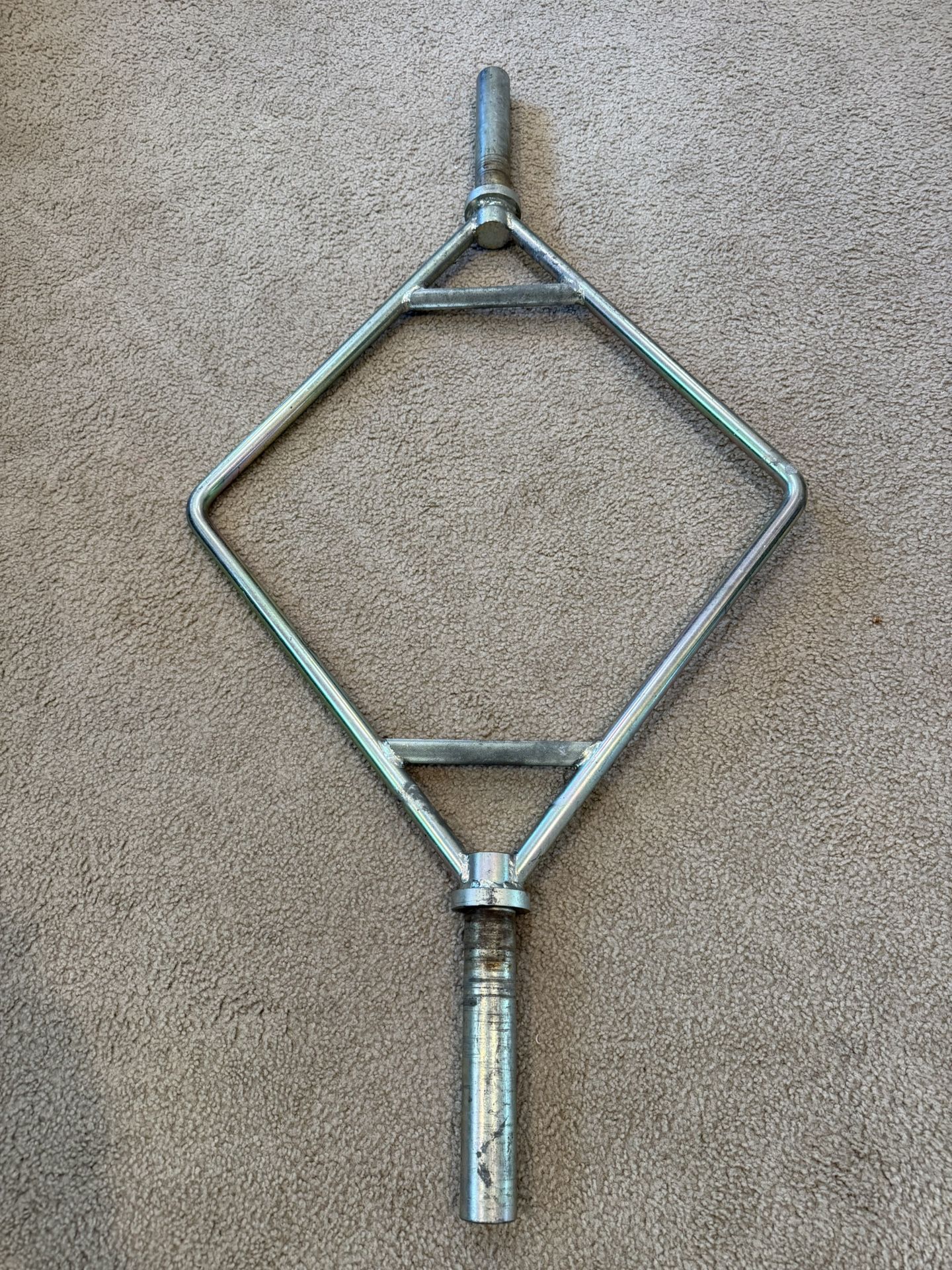 Diamond Hex Trap Shrug Deadlift Olympic Barbell