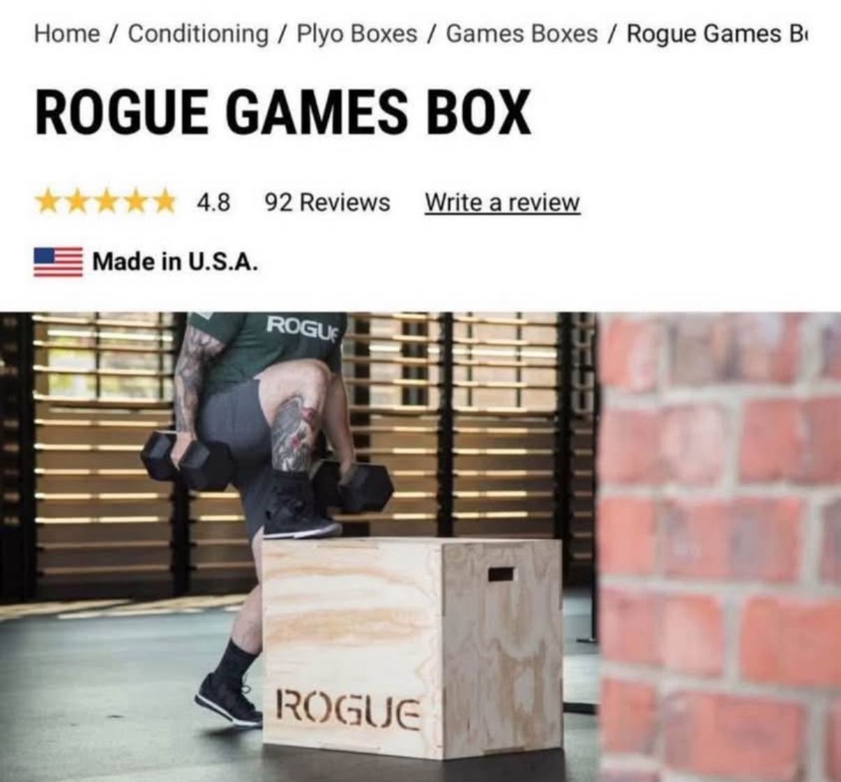 Rogue Fitness 3–in-1 Plyo Boxes - photo 3