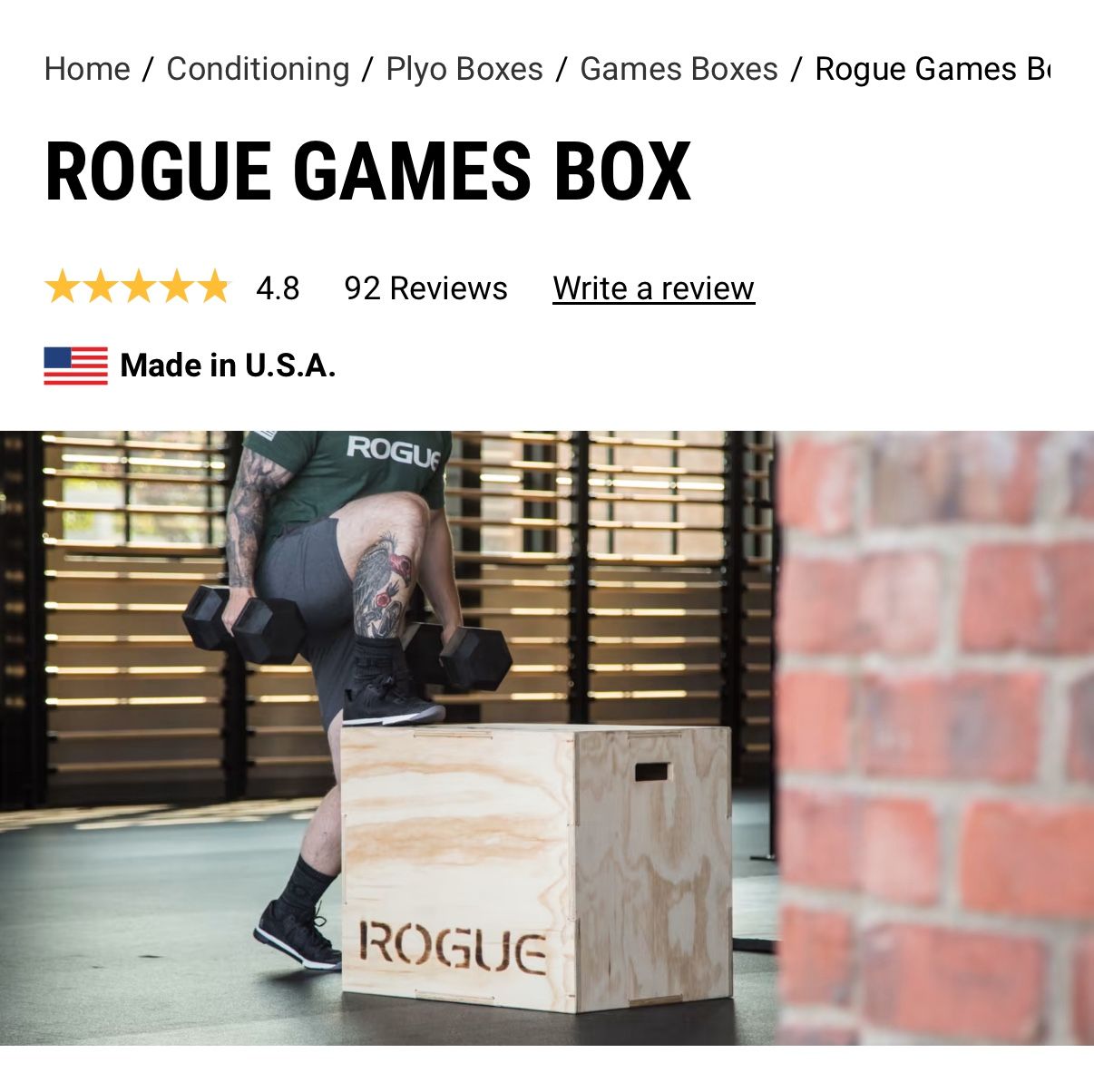 Rogue Fitness 3-in-1 Plyo Box - photo 2