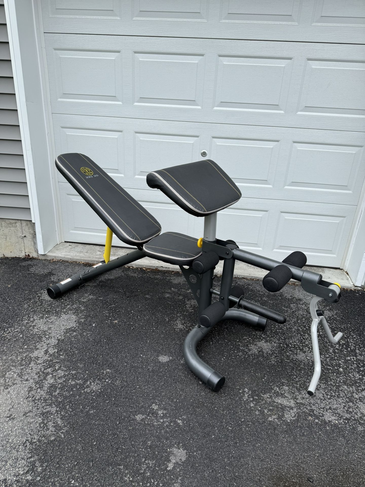 Adjustable Weight Bench FID With Leg Machine & Preacher Curl GYM