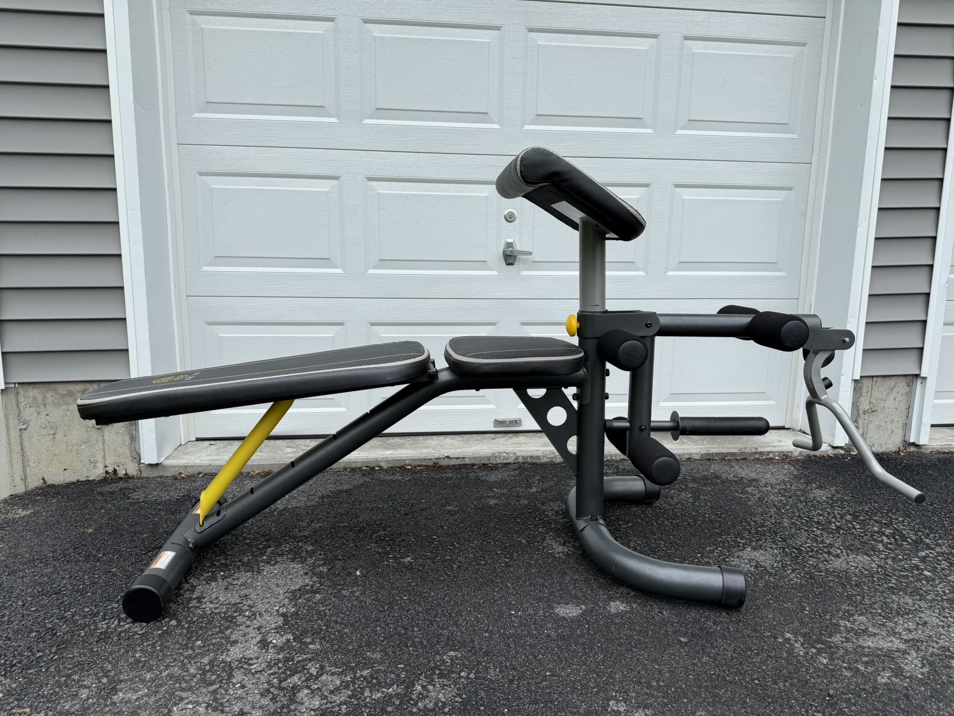 Adjustable Weight Bench FID With Leg Machine & Preacher Curl GYM - photo 2