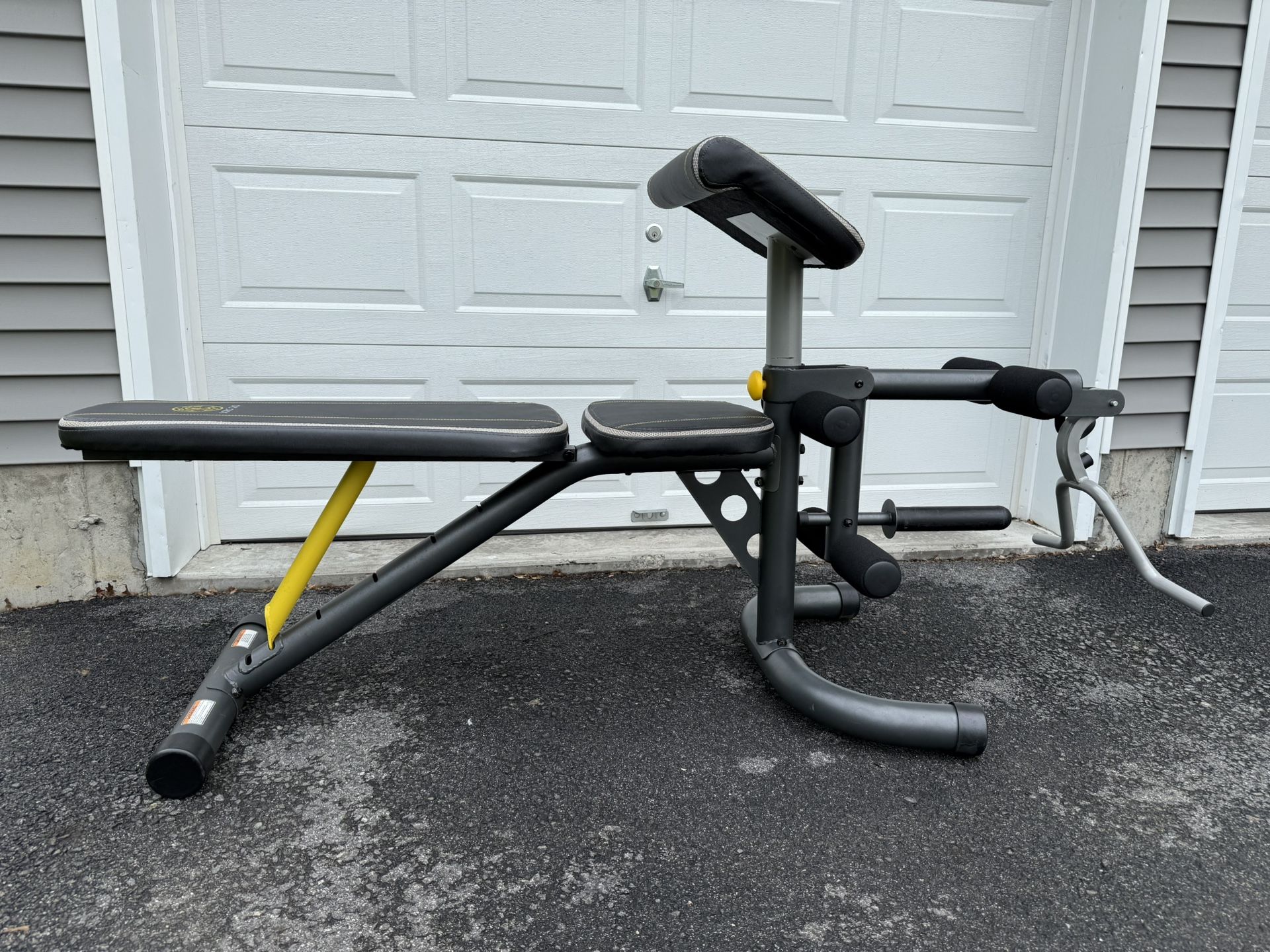 Adjustable Weight Bench FID With Leg Machine & Preacher Curl GYM - photo 3