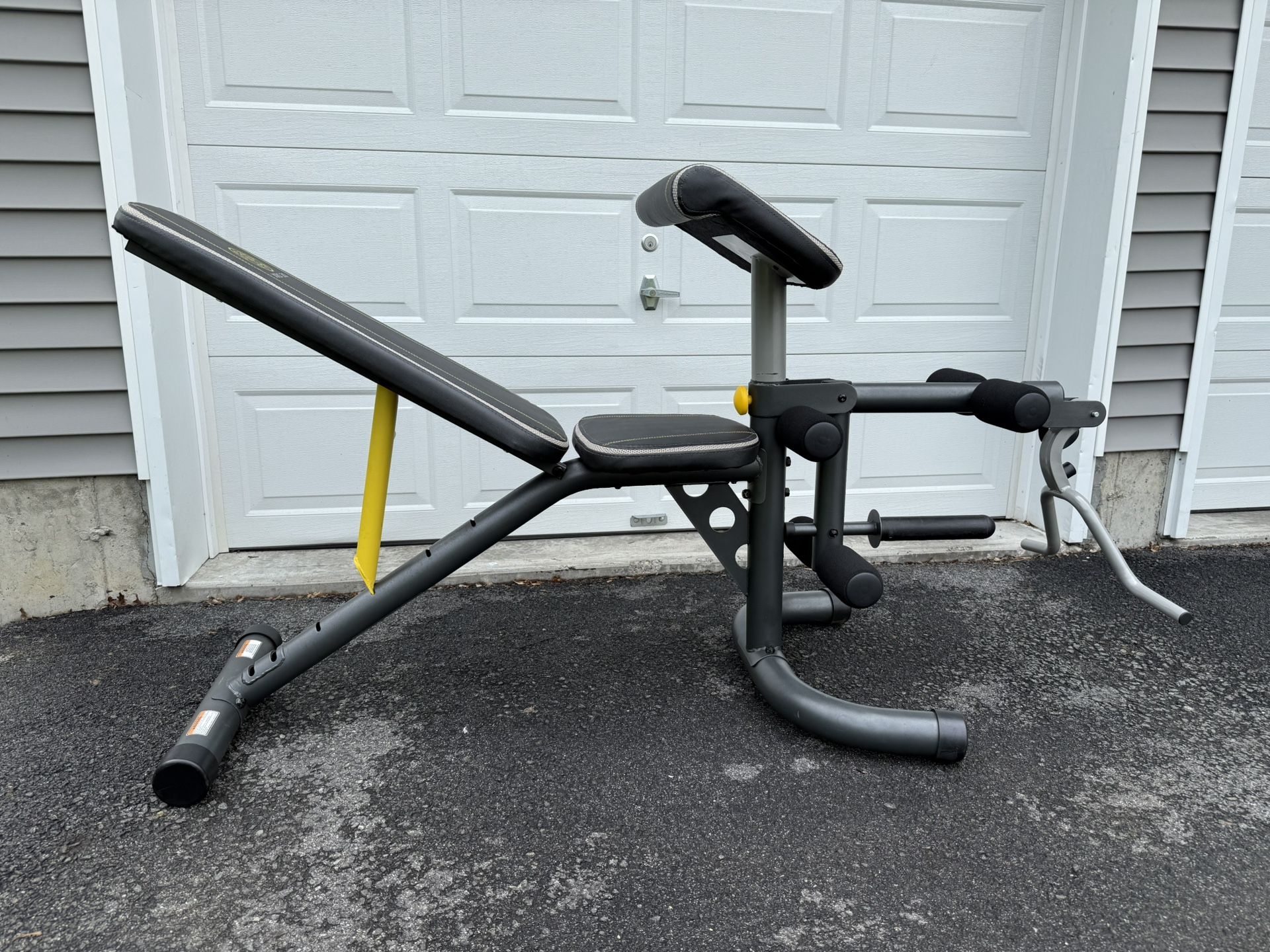 Adjustable Weight Bench FID With Leg Machine & Preacher Curl GYM - photo 4