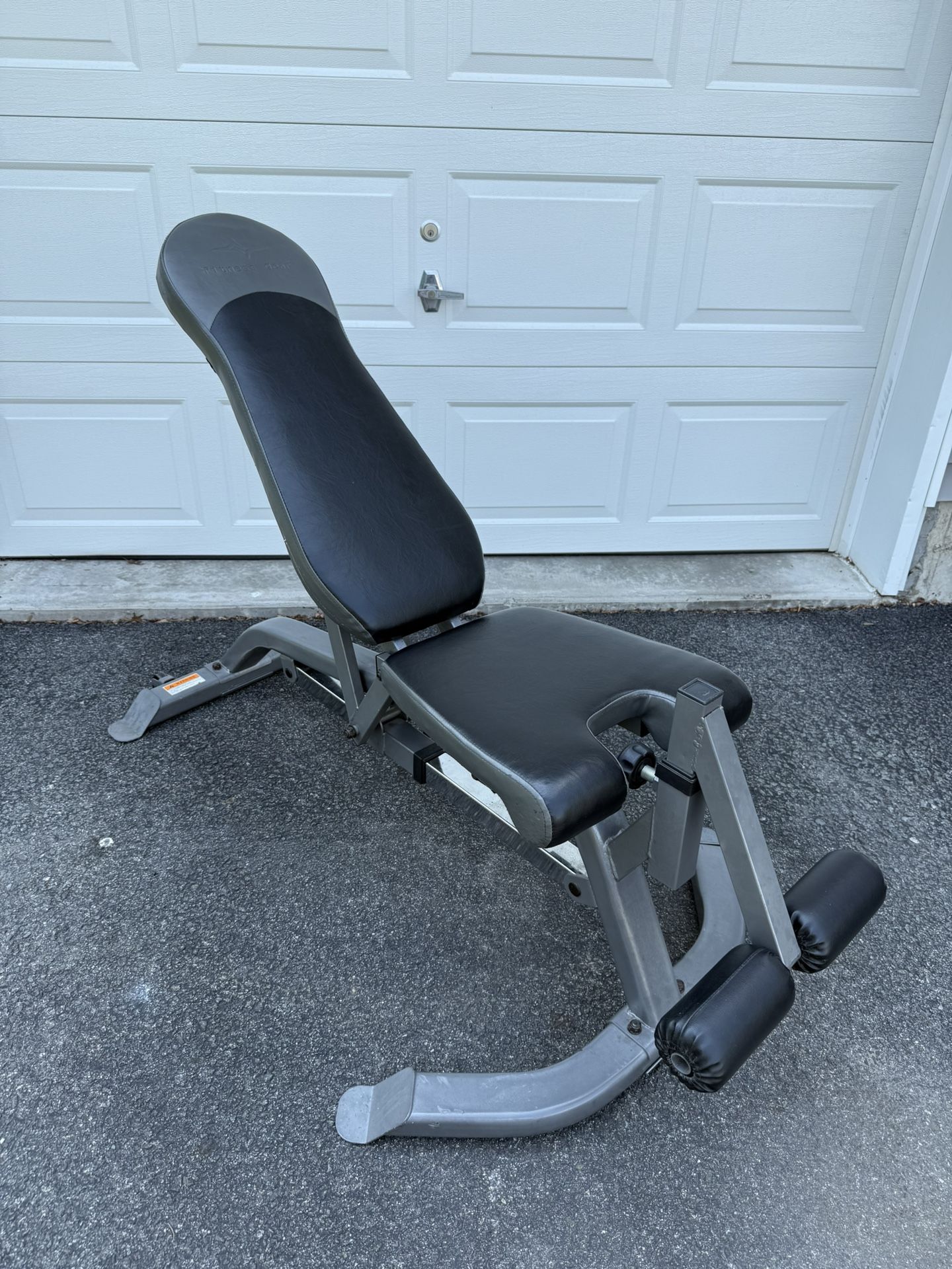 Fully Adjustable Gym Weight Bench FID With Wheels