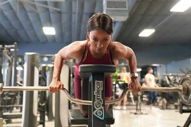 Cambered Bench Press & Seal Row Olympic Barbell - photo 5