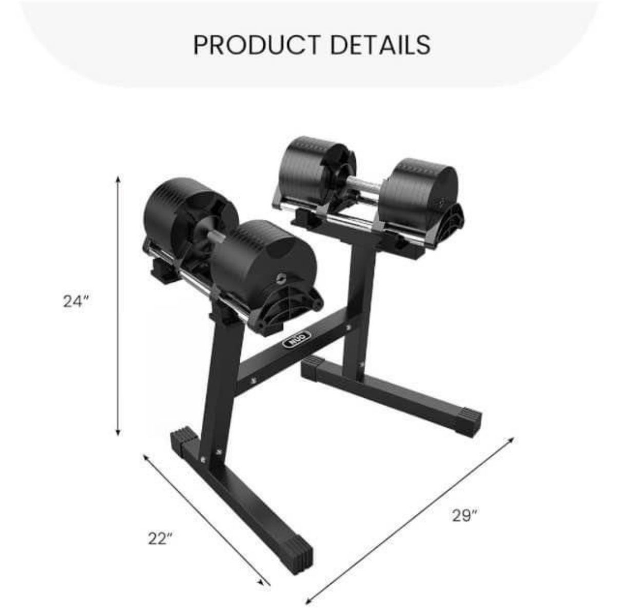 NUOBELL Adjustable Dumbbell STAND - photo 3