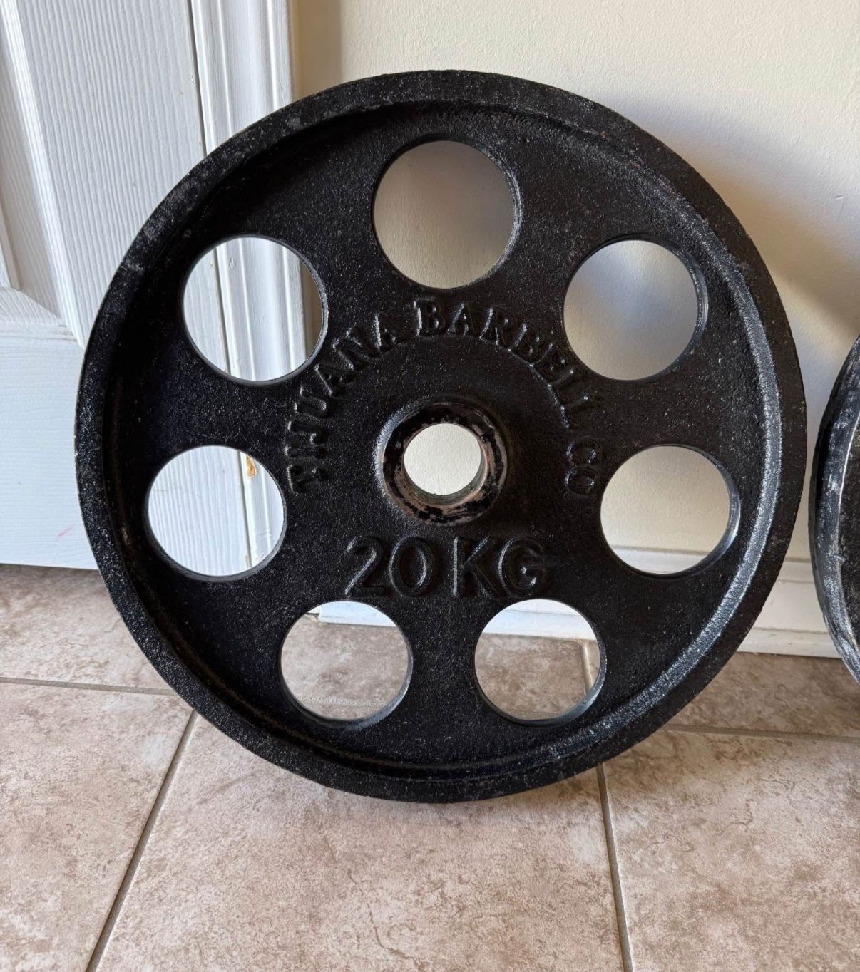 Tijuana Barbell Co. 45 Pound Revolver Olympic Weight Plates - photo 2
