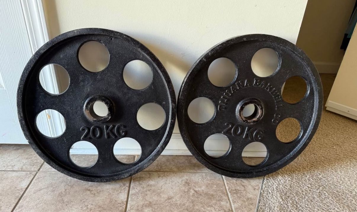 Tijuana Barbell Co. 45 Pound Revolver Olympic Weight Plates - photo 4