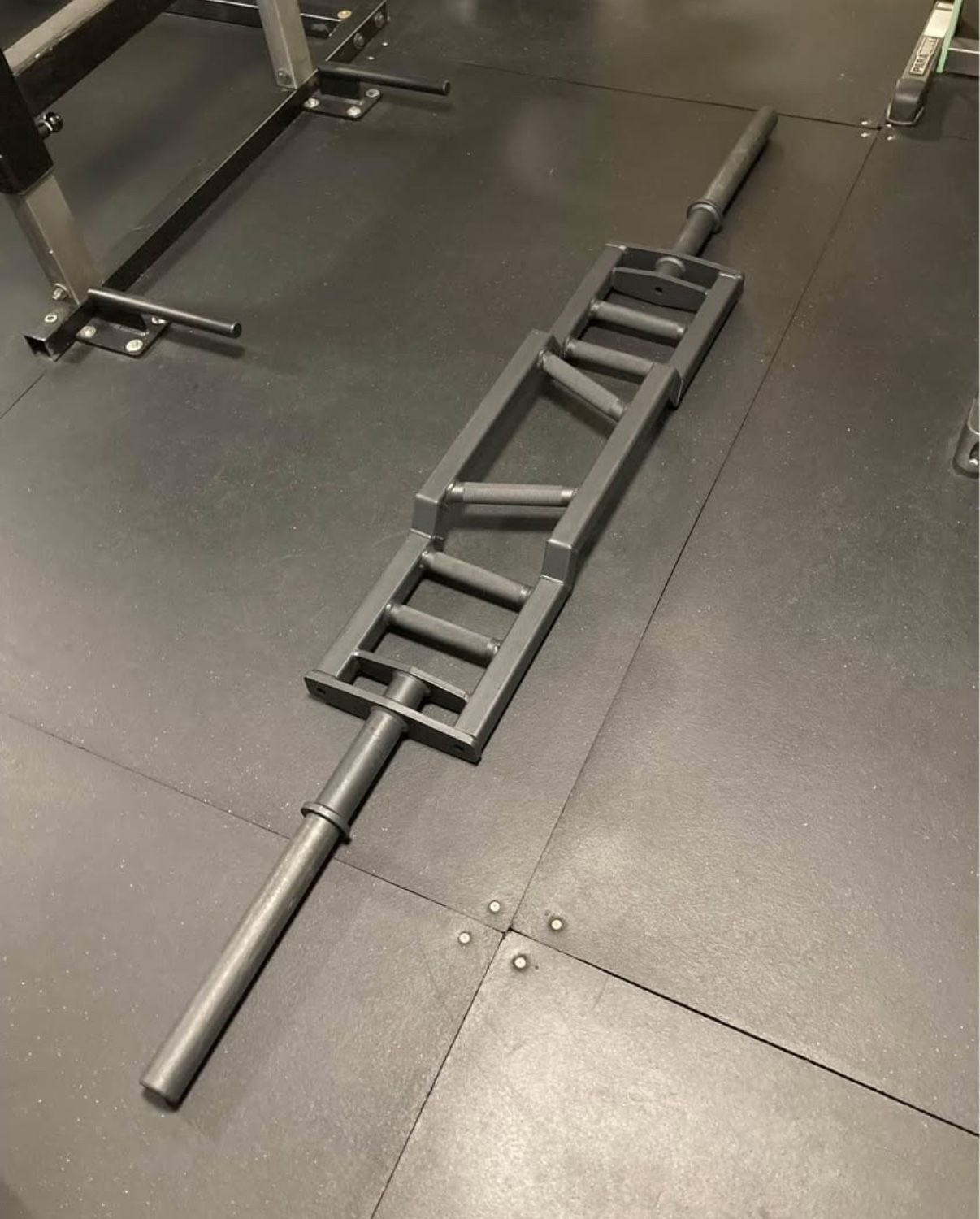 Multi Grip Cambered Olympic Barbell