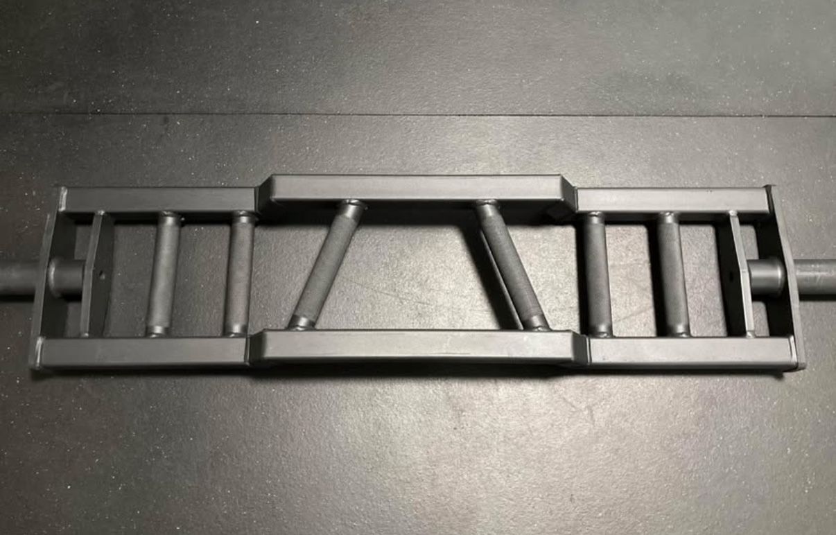 Multi Grip Cambered Olympic Barbell - photo 5