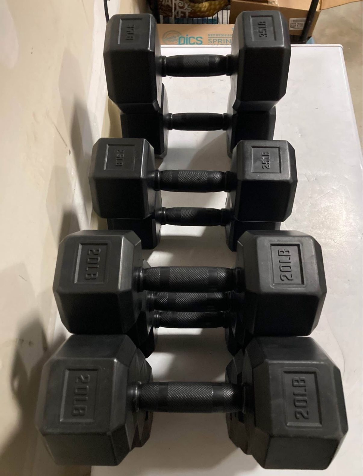 Vulcan Elite Rubber Urethane Hex Dumbbells - photo 2