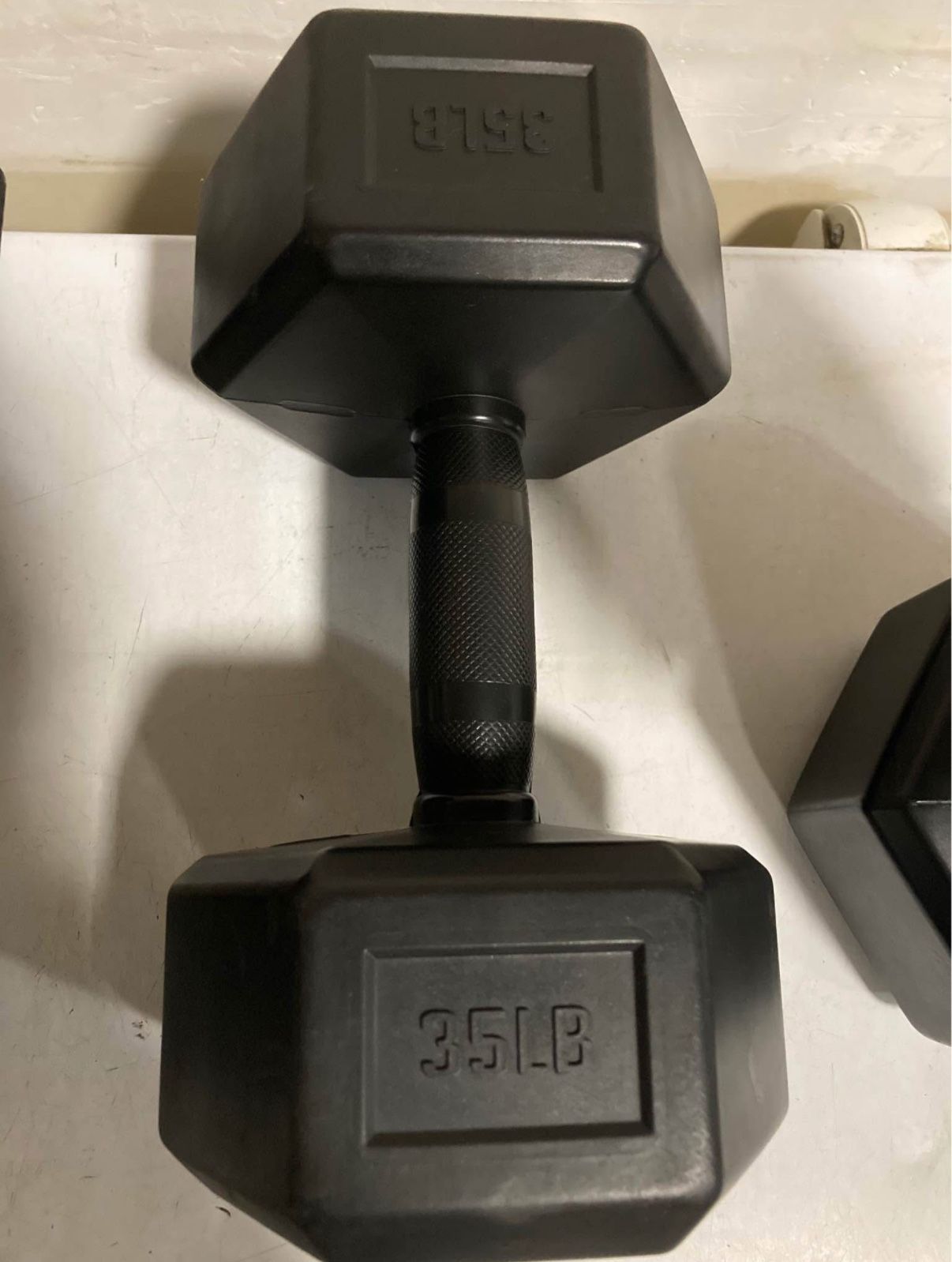 Vulcan Elite Rubber Urethane Hex Dumbbells - photo 4