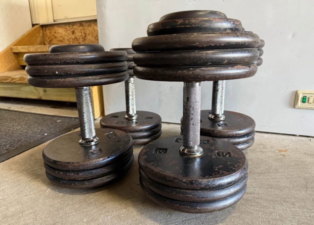 York Barbell Pro Style Dumbbells 65s & 75s - photo 2