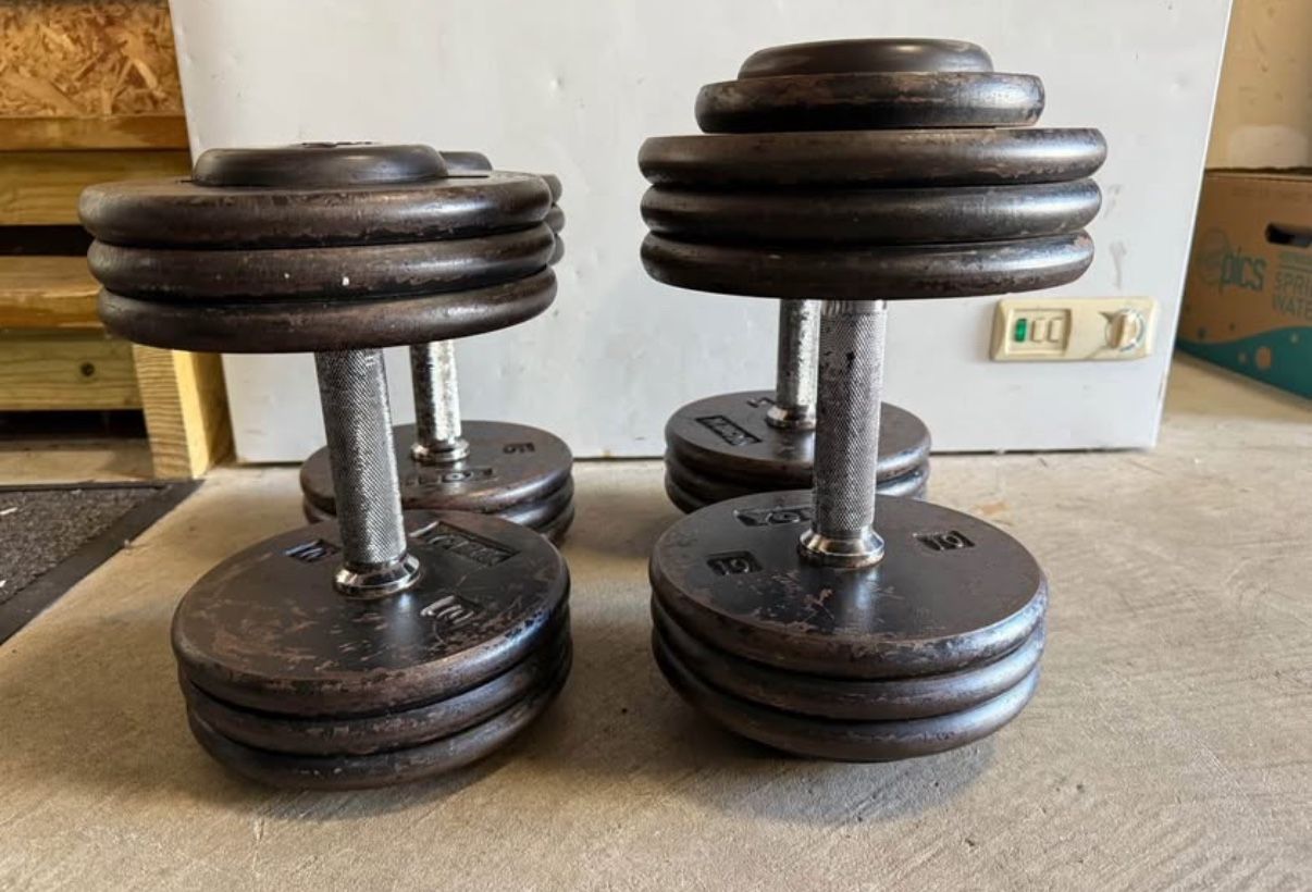 York Barbell Pro Style Dumbbells 65s & 75s - photo 4