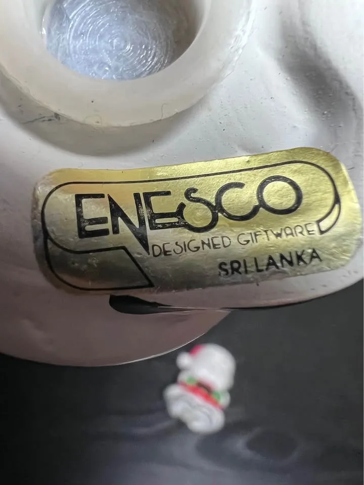 Vintage Enesco Santa Salt & Pepper Shakers 1984 image indicator(8)