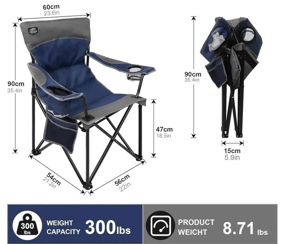 Oversized Folding Camping Chair - photo 2