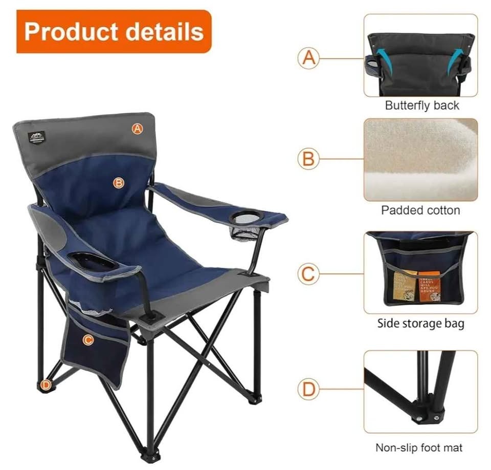 Oversized Folding Camping Chair - photo 3