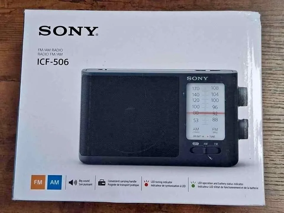 Sony ICF-506 Analog Tuning Portable