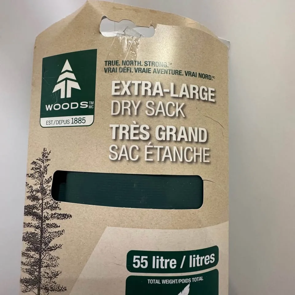 NEW in BOX - EXTRA LARGE "WOODS" 55 litre Dry sack image indicator(2)