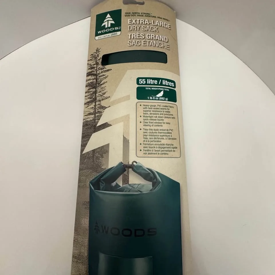 NEW in BOX - EXTRA LARGE "WOODS" 55 litre Dry sack image indicator(7)