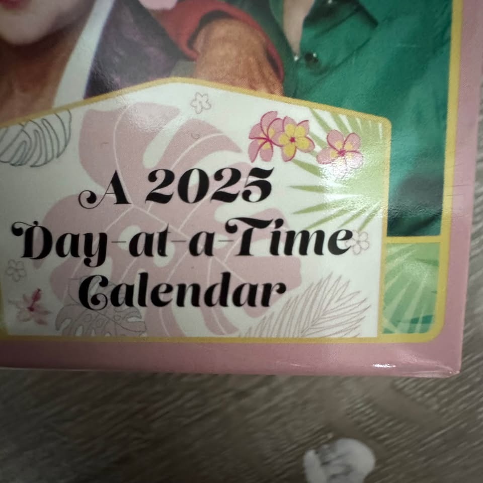 🗓️ The Golden Girls 2025 Day-at-a-Time Calendar - photo 2