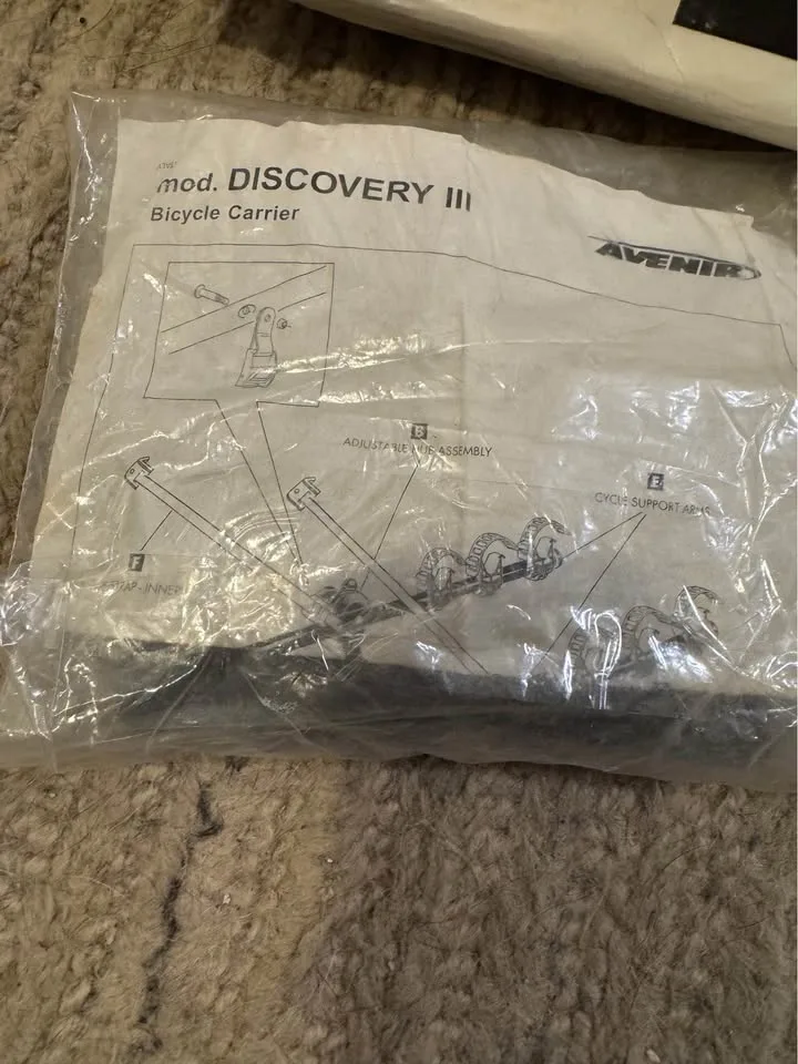 AVENIR Discovery Trunk Rack III, a car-mounted bicycle carrier image indicator(8)