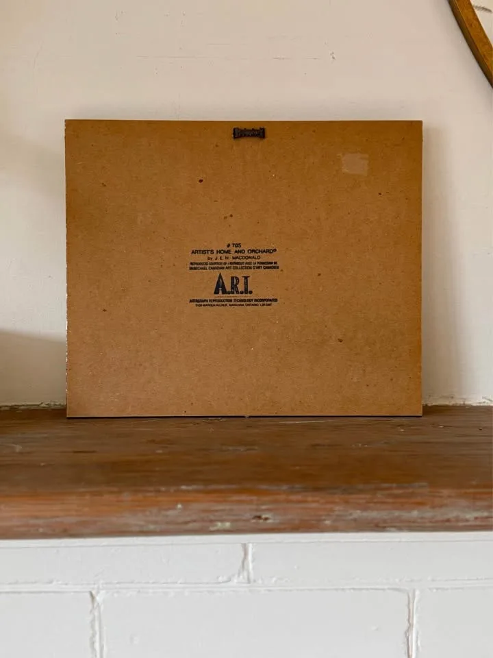 Vintage J.E.H. MacDonald Artagraph Framed Print image indicator(5)