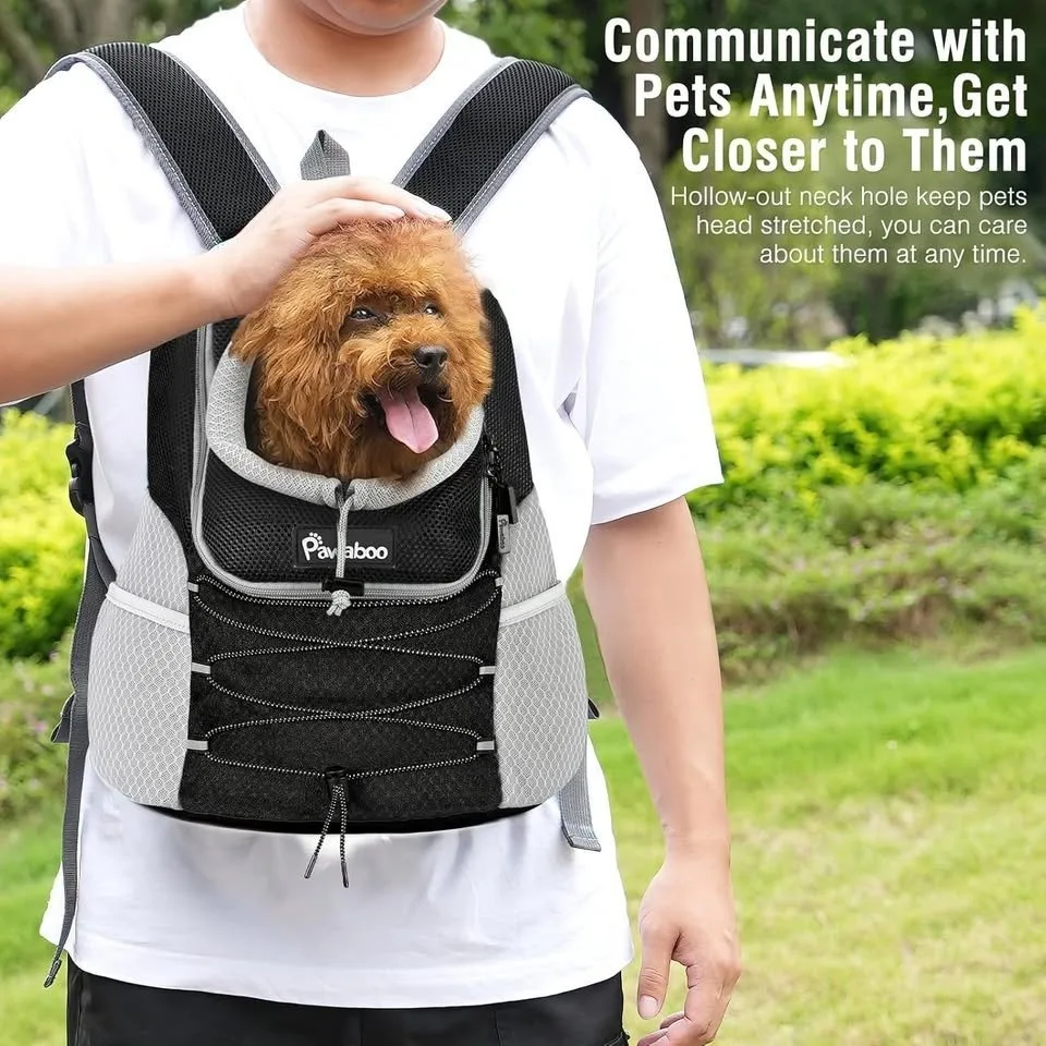 Pawaboo Pet Dog Carrier Backpack – Small Size image indicator(3)