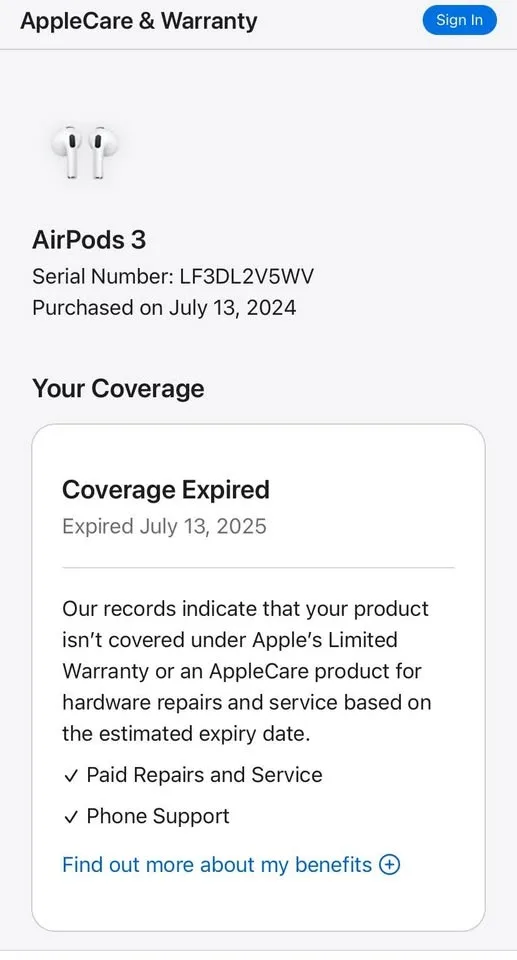 Airpod (3rd generation) with mag safe case. image indicator(3)